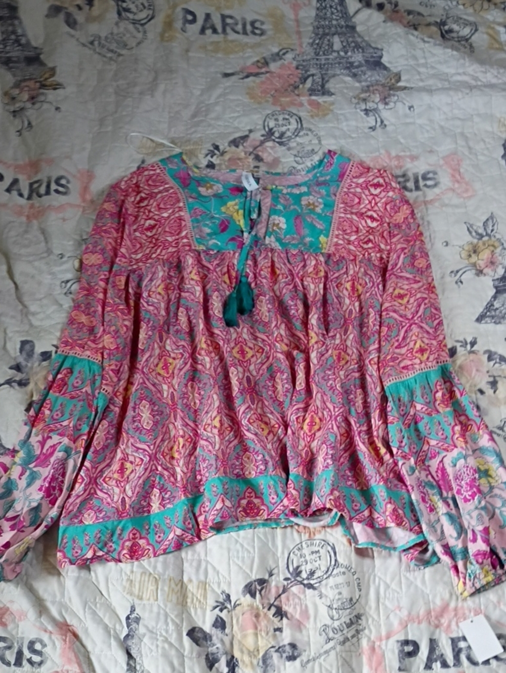 NWT Beautiful Top By Grace+Karma